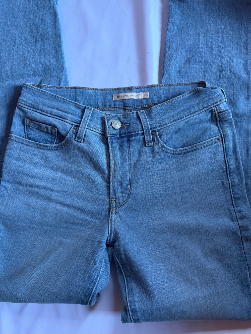 Levi's Light Blue Skinny Jeans for Women